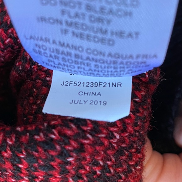 Joseph A Cowl Neck Sweater Size L Dolman Sleeves - Picture 11 of 14